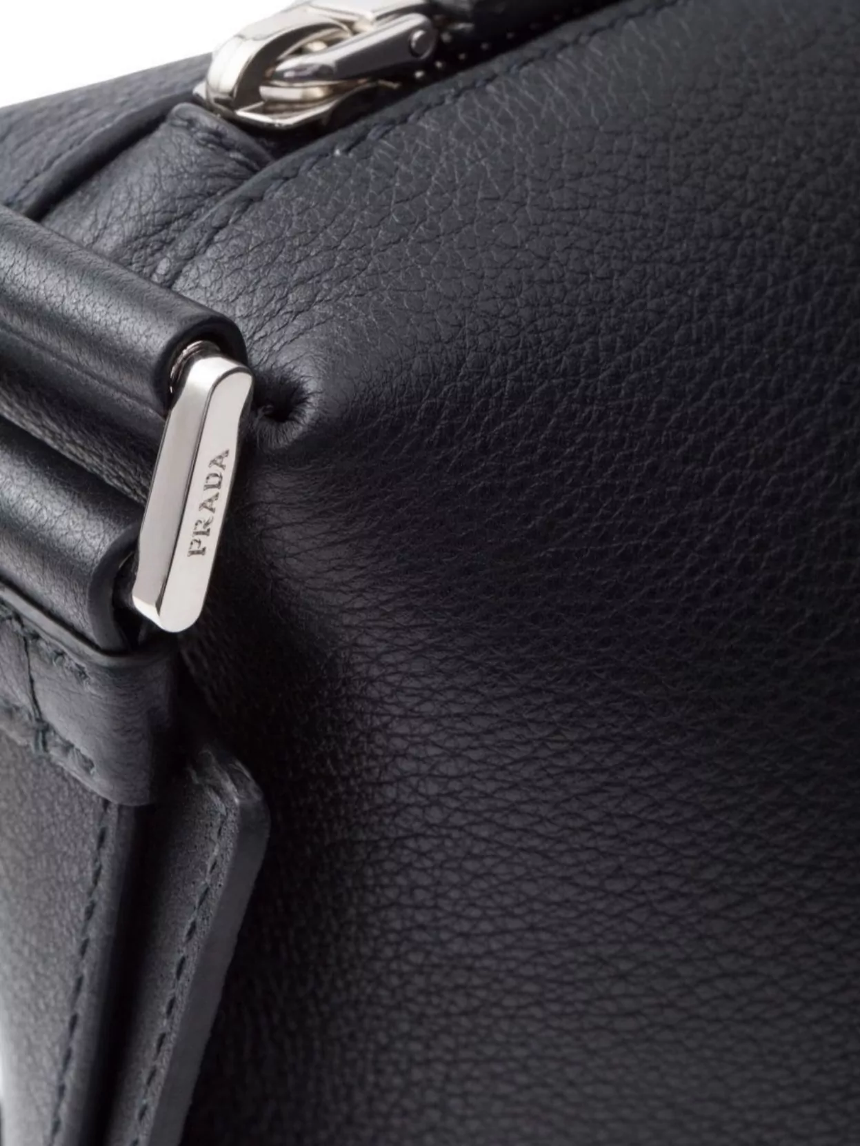 Prada Leather Strap Shoulder Bag