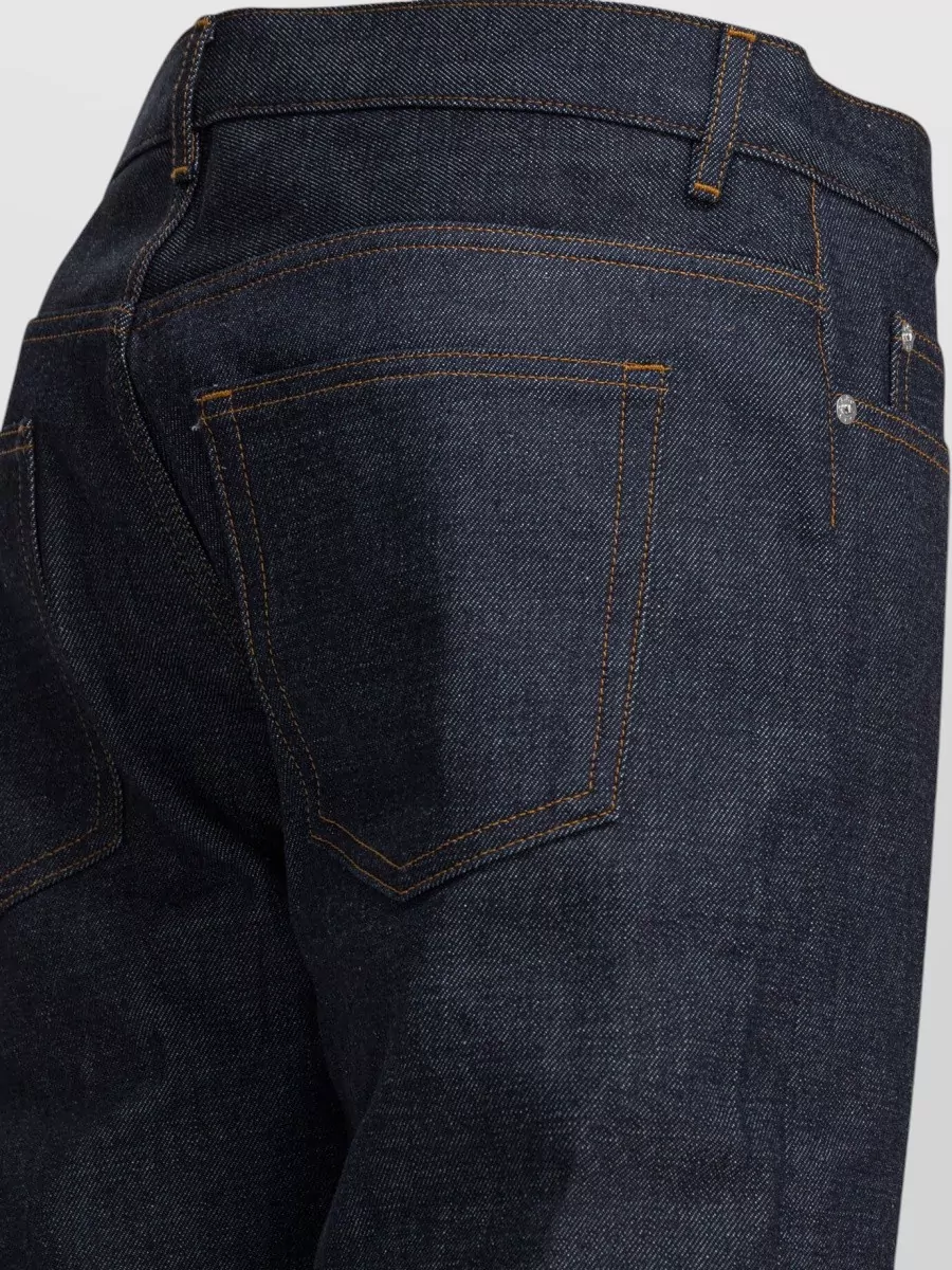 A.p.c. Rescue Straight Jeans Belt Loops Pockets