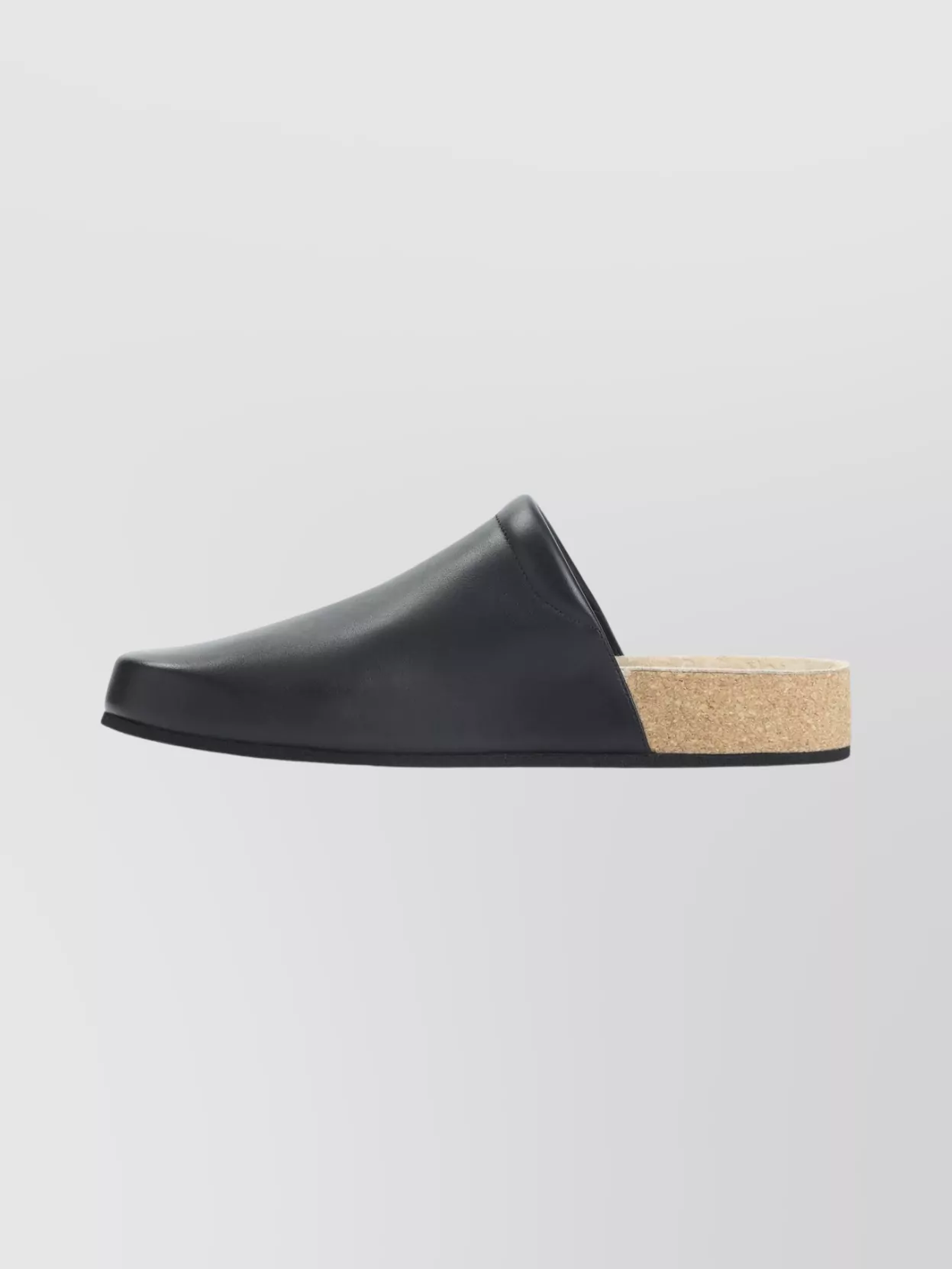 Balenciaga School Flat Leather Mules