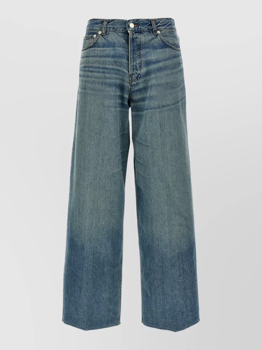 Haikure high-rise wide-leg jeans