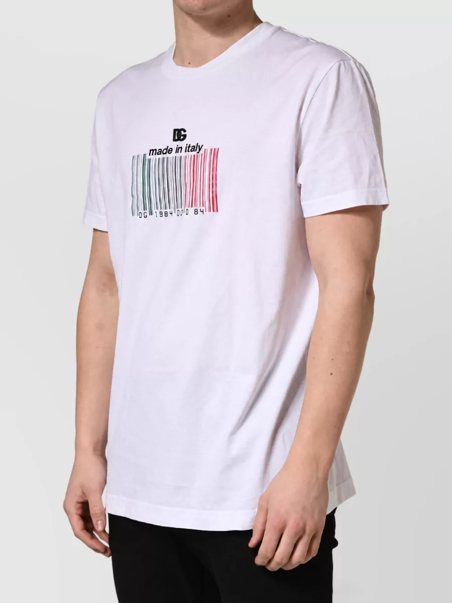 Dolce&Gabbana Cotton Crew Neck T-Shirt