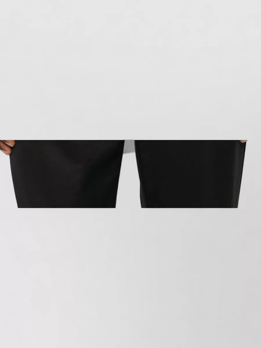 Herno cotton tapered-leg trousers