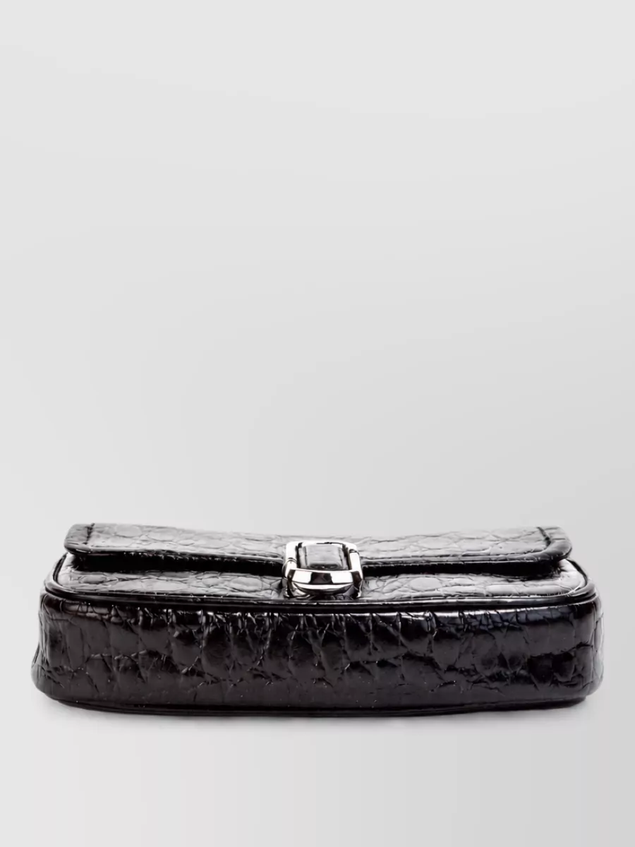 Marc Jacobs The Mini Sack Leather Clutch Bag