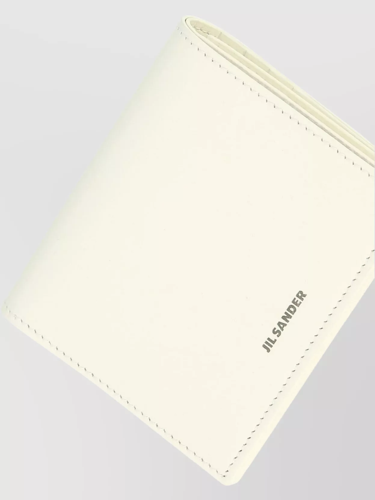 Jil Sander Logo Embossed Bi-Fold Wallet V