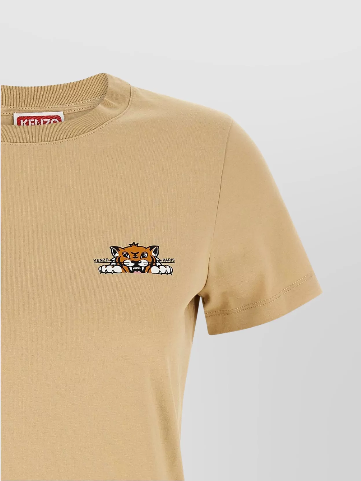 Kenzo 'Happy Tiger' Graphic Print Crew Neck T-Shirt