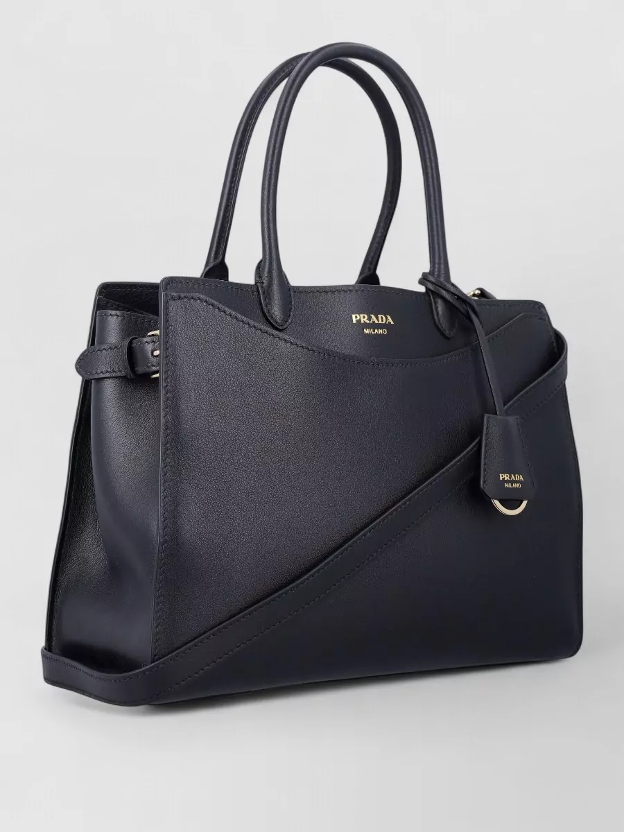 Prada Large leather shoulder bag