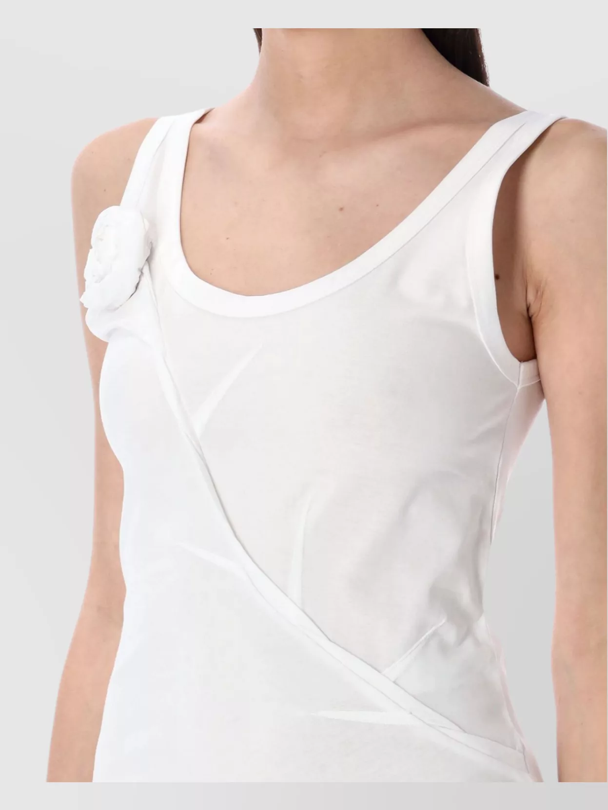 Coperni Floral Mini Tank Dress