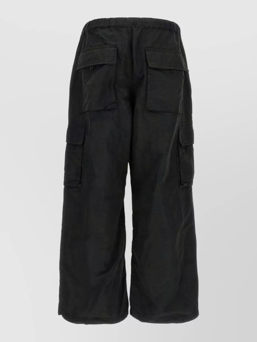 Comme Des Garçons Wide-Leg Straight-Leg Cargo Trousers