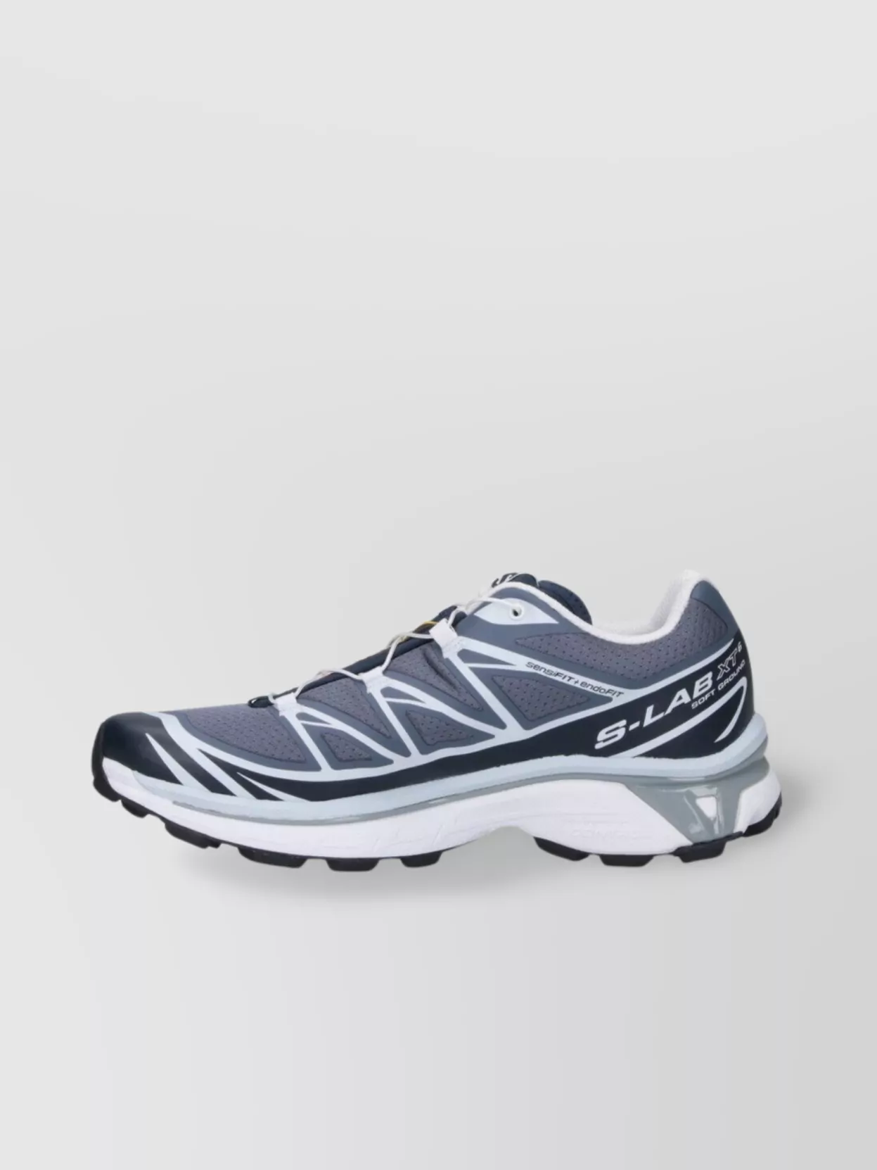 Salomon Low Top Sneakers With Mesh Upper And Rubber Outsole