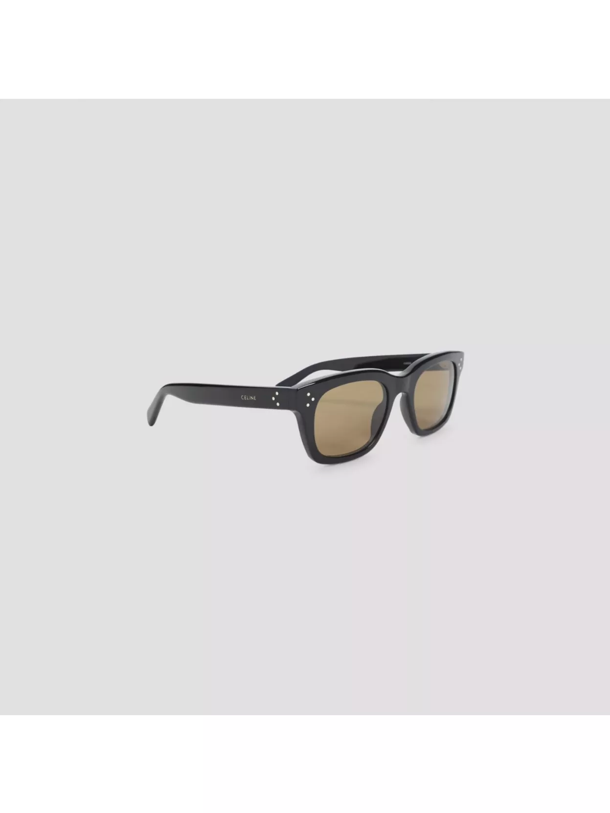 Celine Square Frame Sunglasses Dot Accents