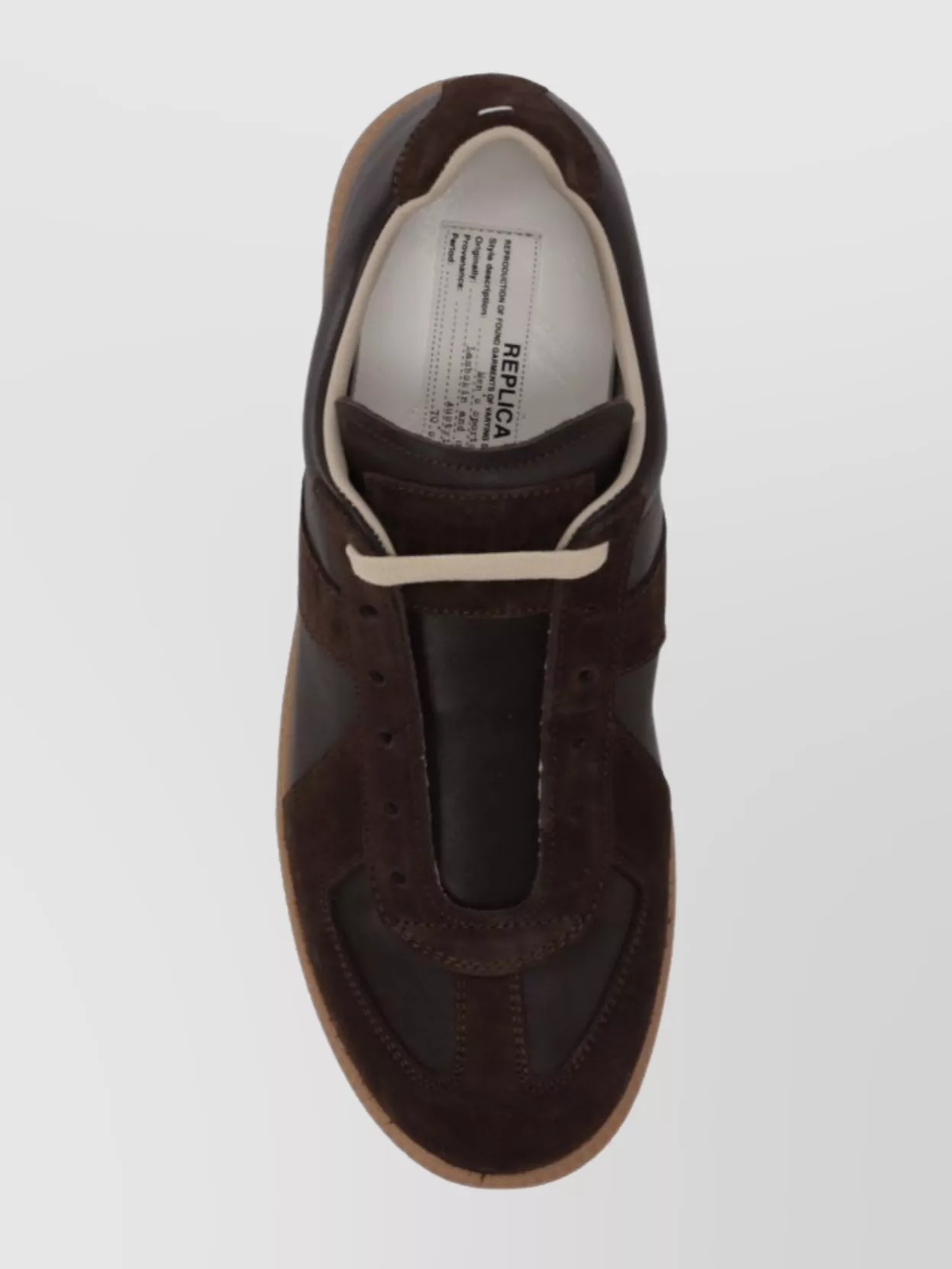 Maison Margiela Low-Top Suede Sneakers Rubber Sole