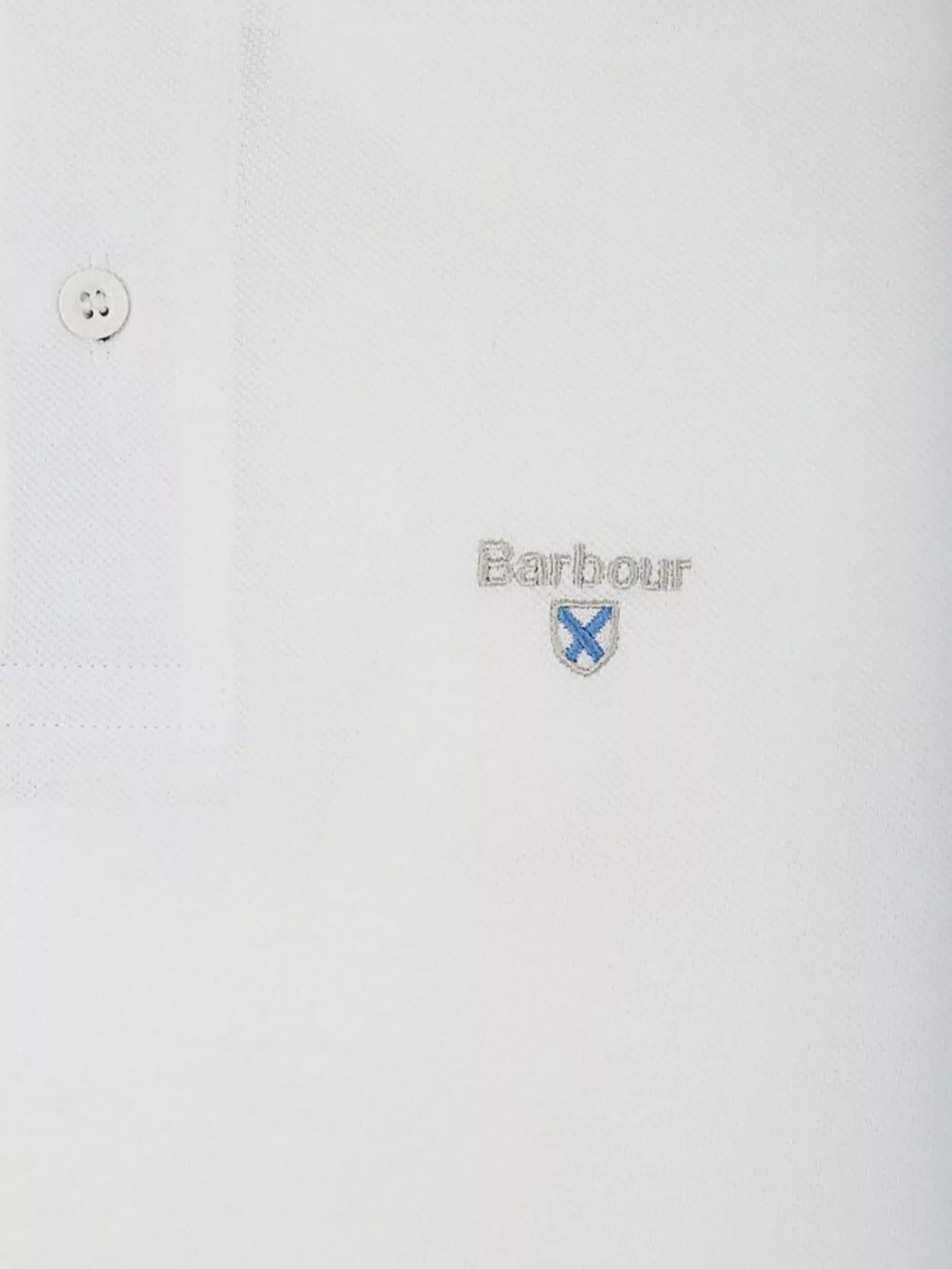 Barbour Polo Shirt Featuring Side Slits