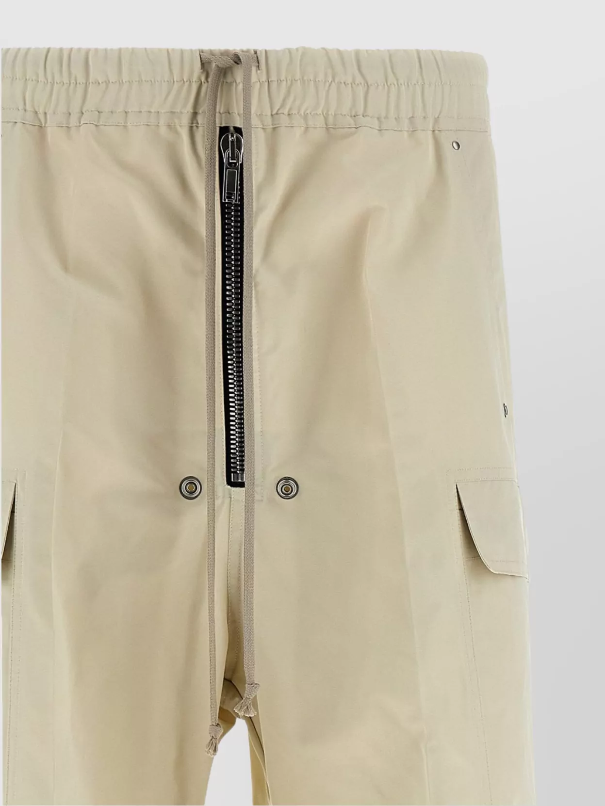 Rick Owens Trousers Cargo Pocket Wide Leg