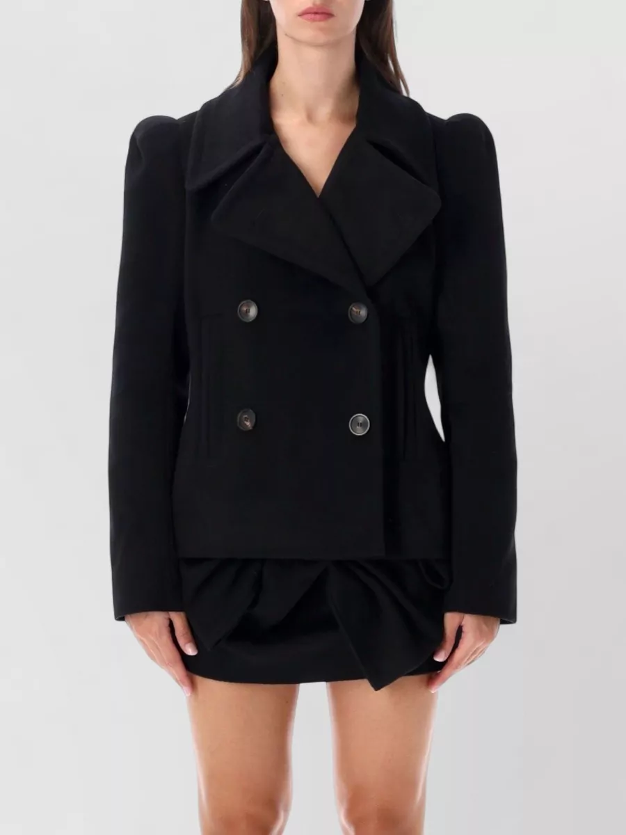 7 For All Mankind wool double-breasted coat
