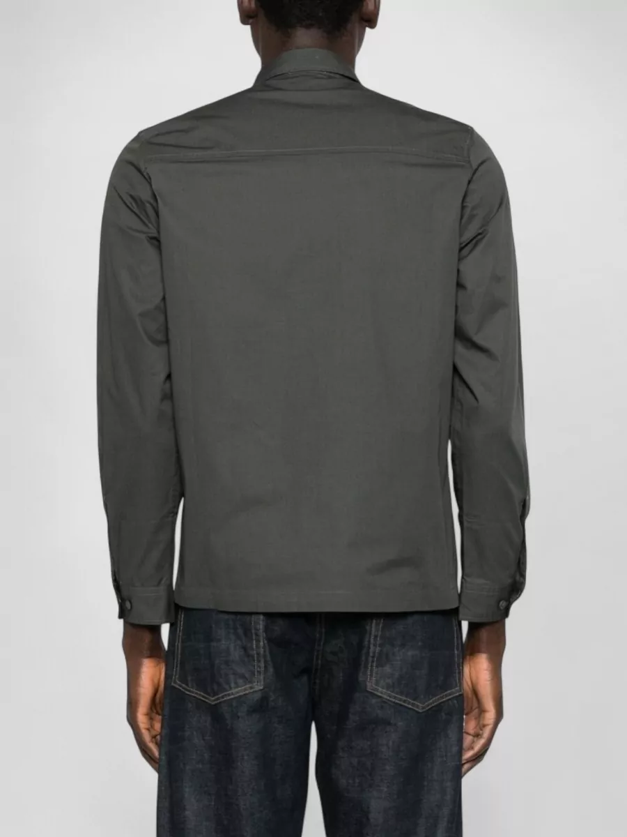 C.p. Company Metropolis Series Signature Logo Cotton Shirt