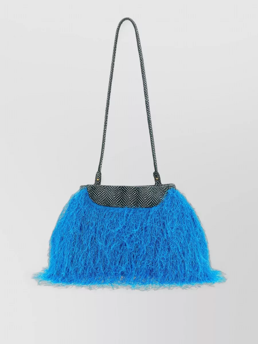 Dries Van Noten Fringed Shoulder Bag