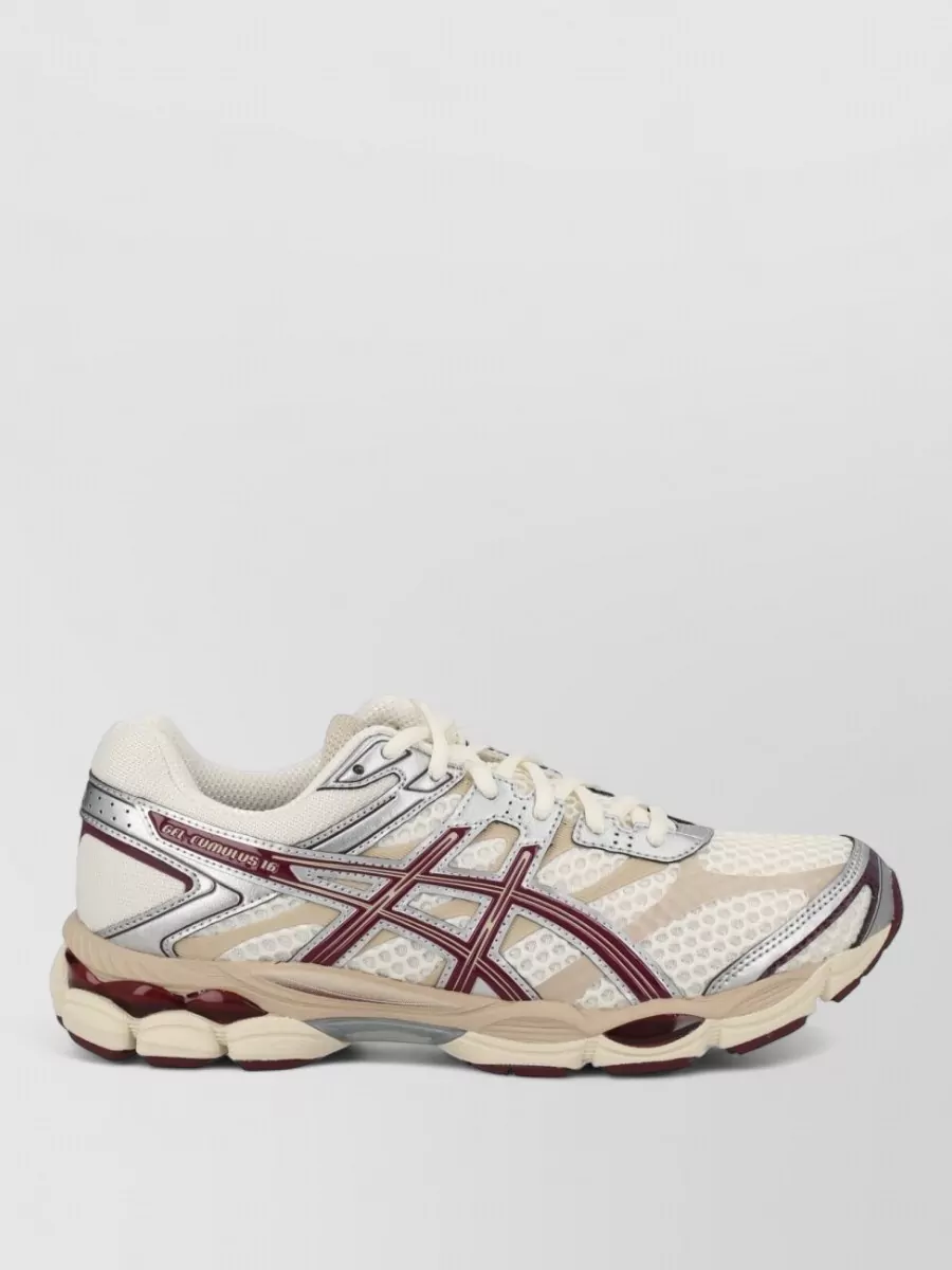 Asics Synthetic Leather Low-Top Sneakers