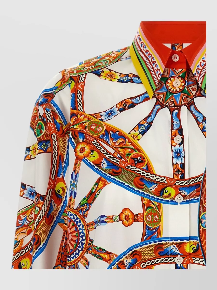 Dolce&Gabbana Cotton Printed Shirt