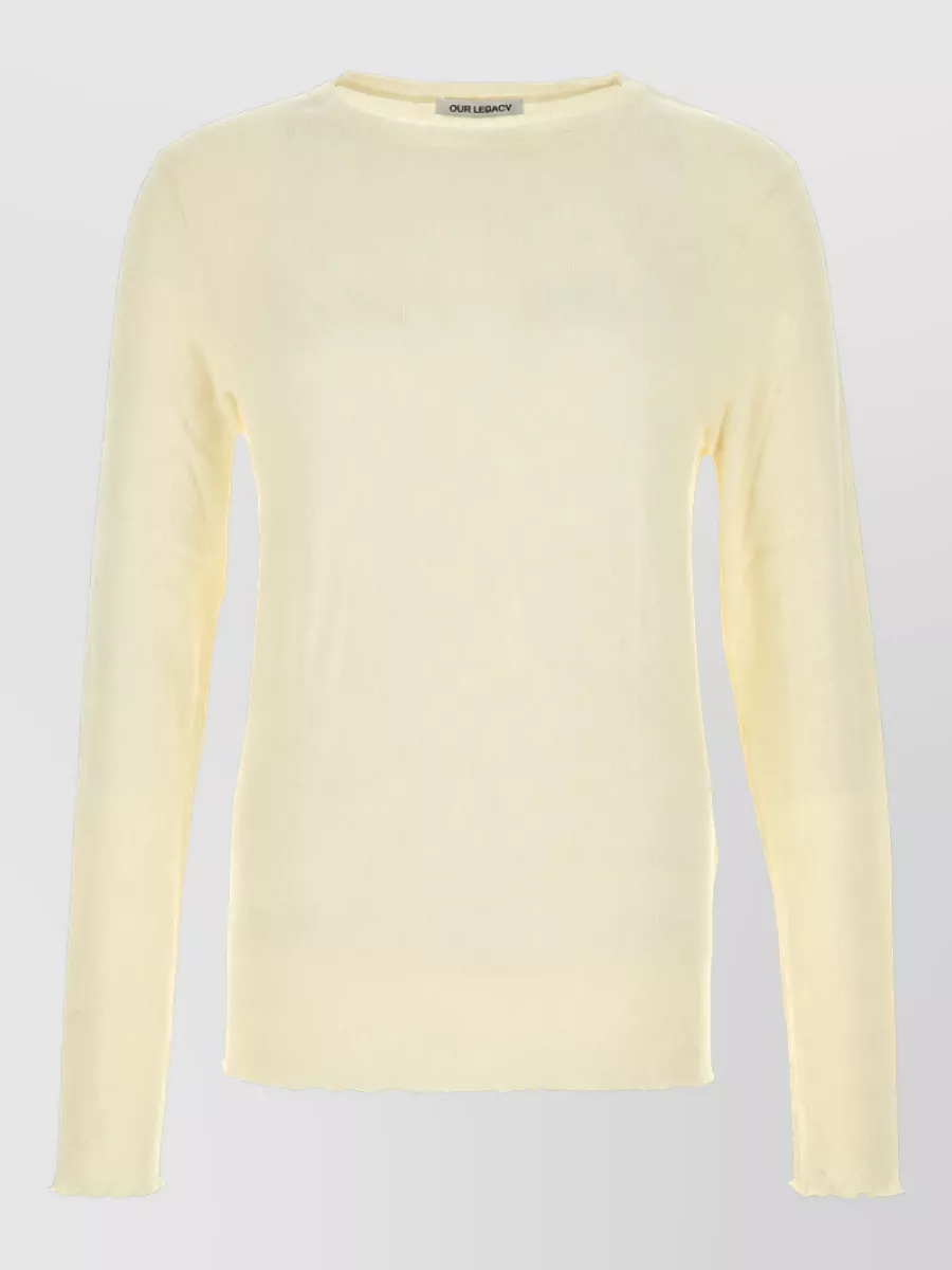 Our Legacy cotton blend jumper