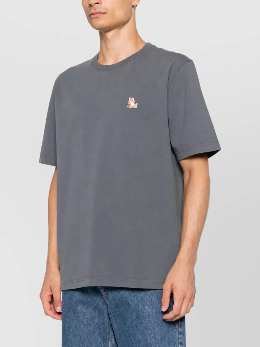 Maison Kitsuné Cotton Fox Patch Short-Sleeve T-Shirt