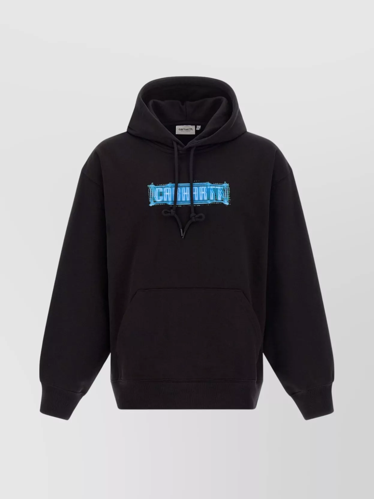 Carhartt Urban Graphic Hoodie Kangaroo Pocket In Black