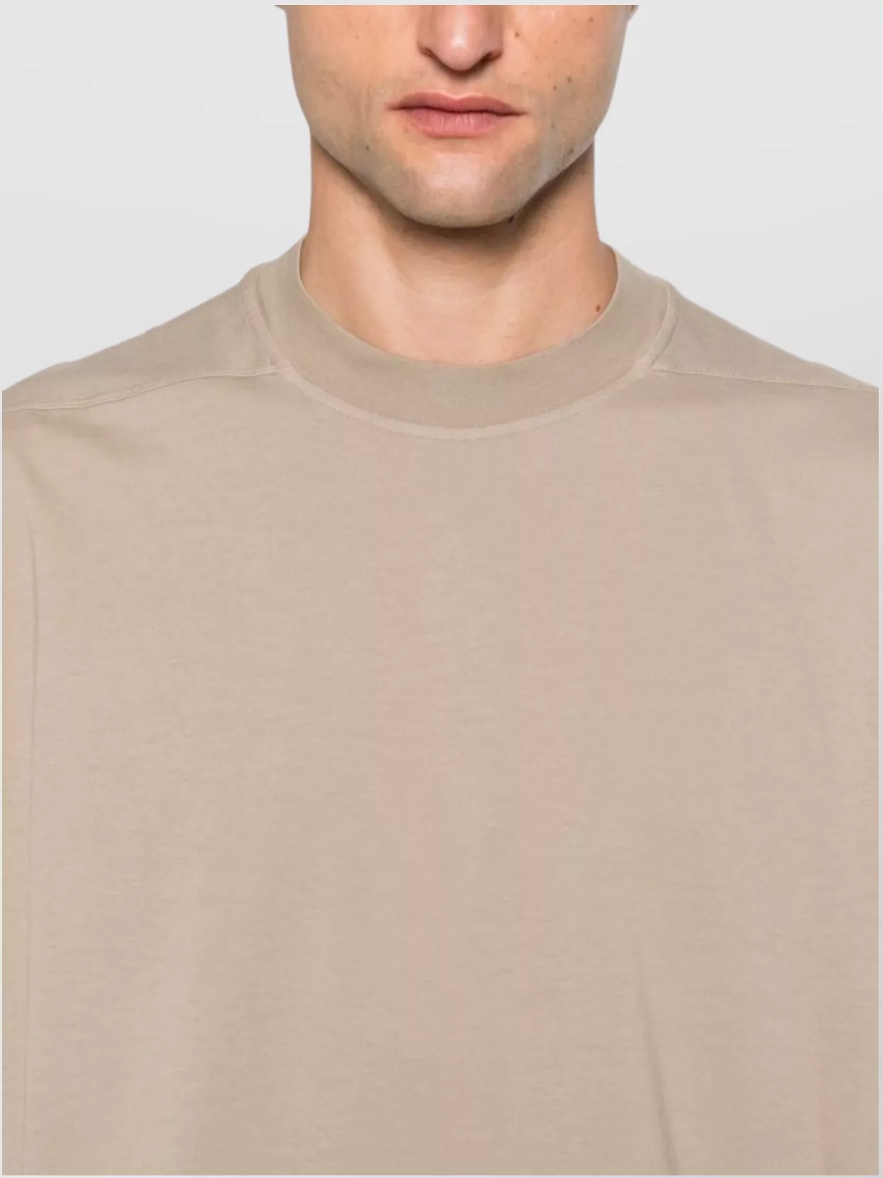Rick Owens Drkshdw Crew Neck Sleeveless T-Shirt With Side Strap Detail