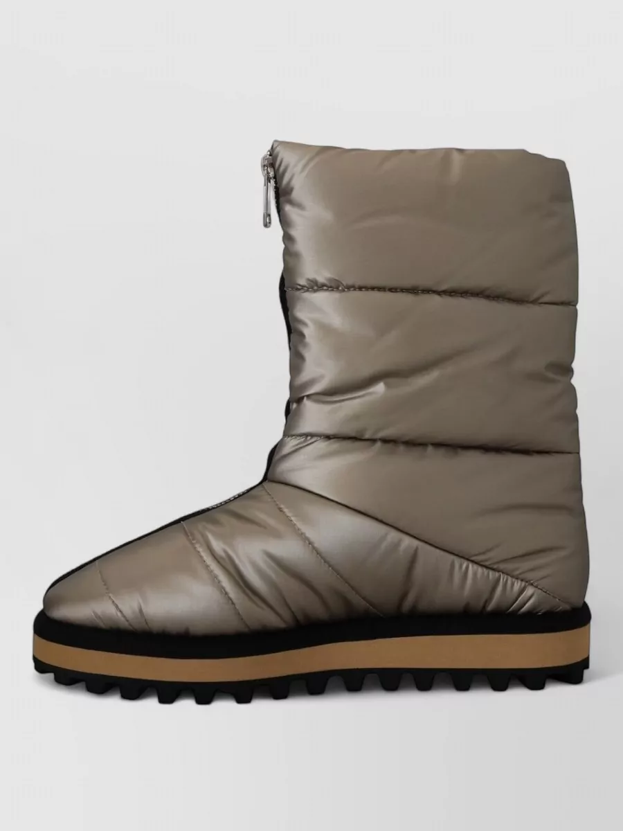 Dolce&Gabbana Quilted Mid-Calf Boots