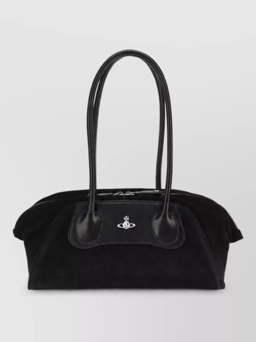 Vivienne Westwood shirley small leather tote bag