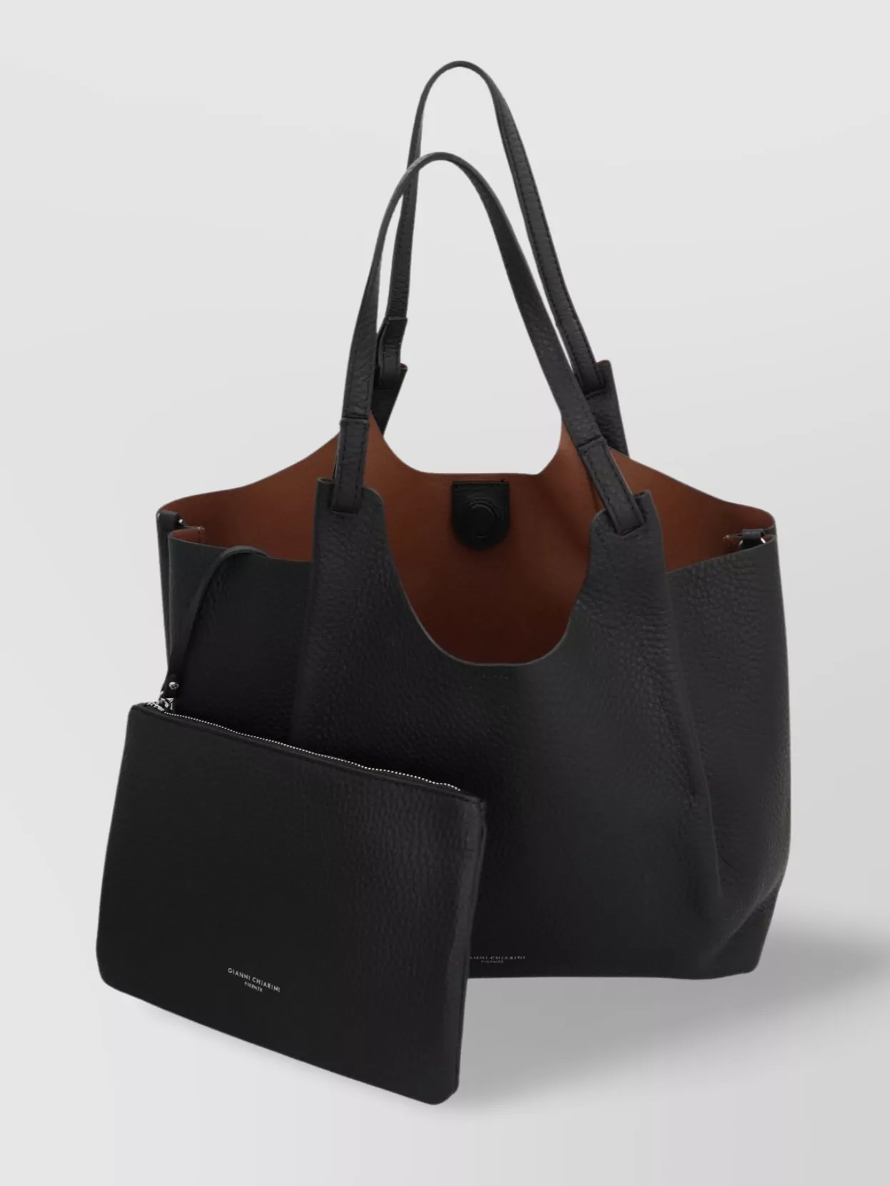 Gianni Chiarini Leather Handbag Two Handles
