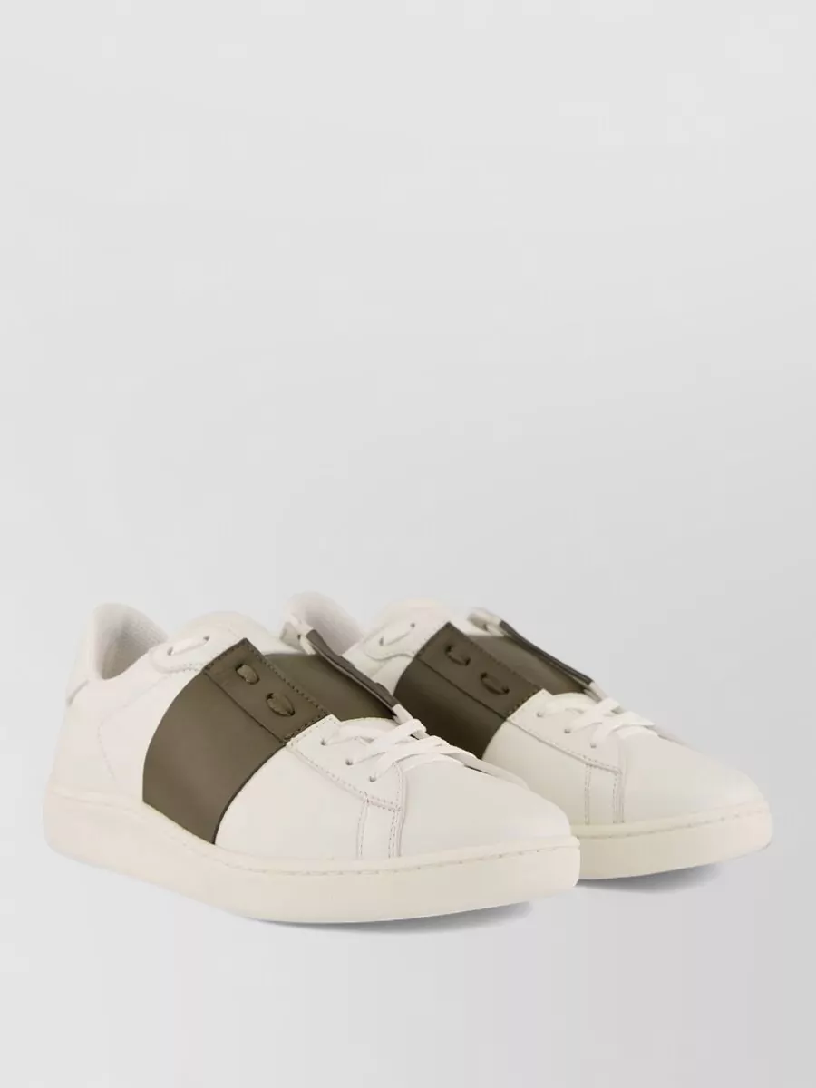 Valentino Garavani Calf Leather Low-Top Sneakers
