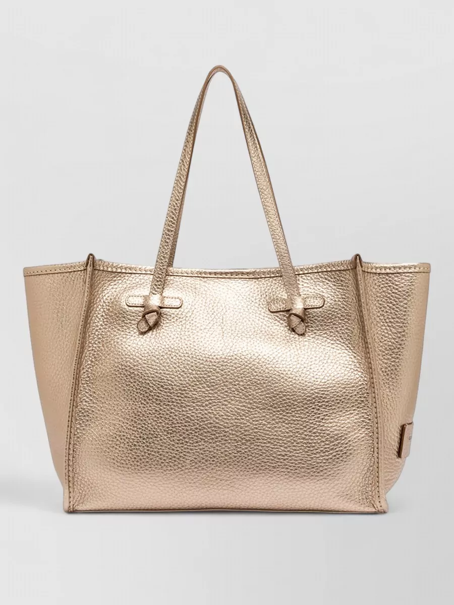 Gianni Chiarini Marcella Tote Bag Dual Handles Metallic