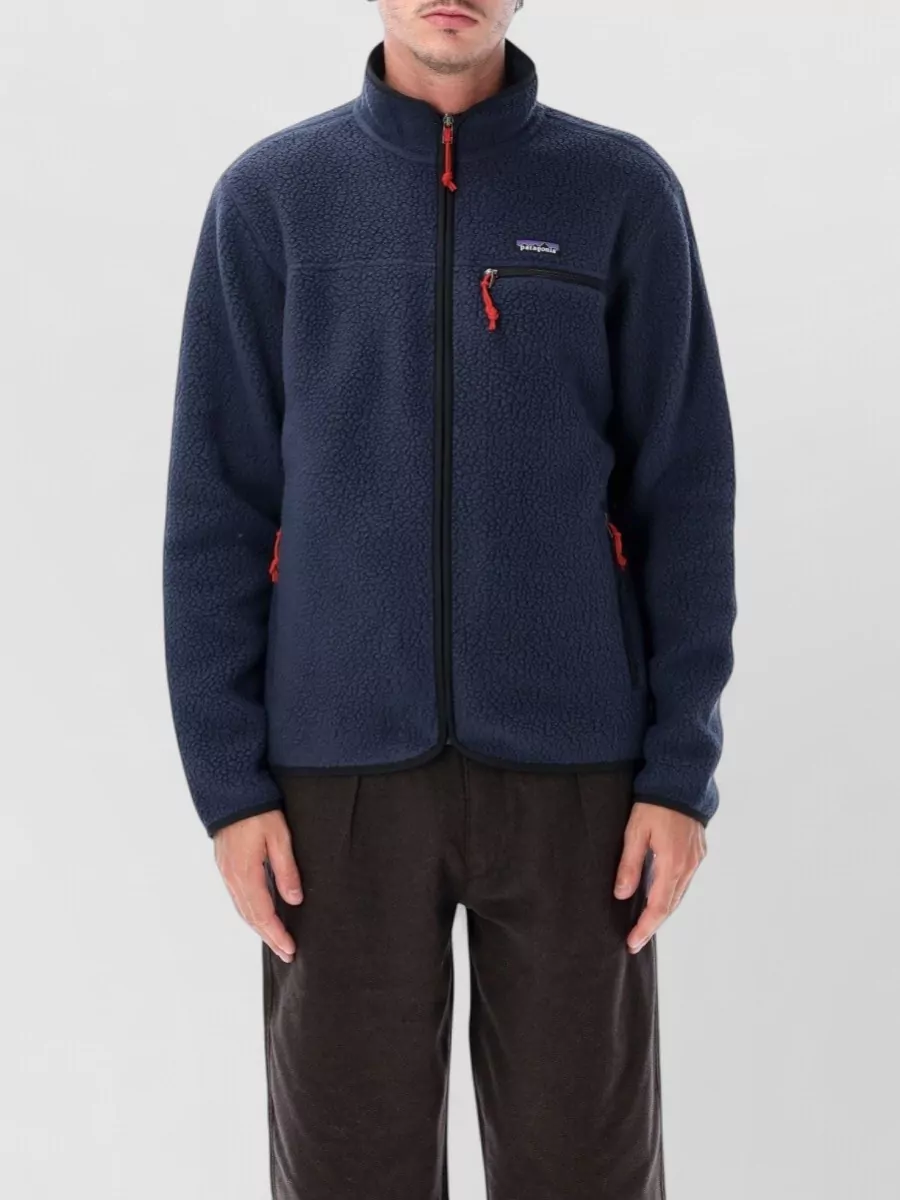Patagonia fleece zip-up jacket