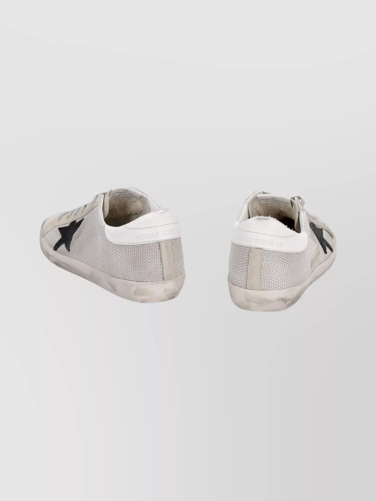 Golden Goose Low-top Leather Sneakers Featuring Star Detail In Neutral