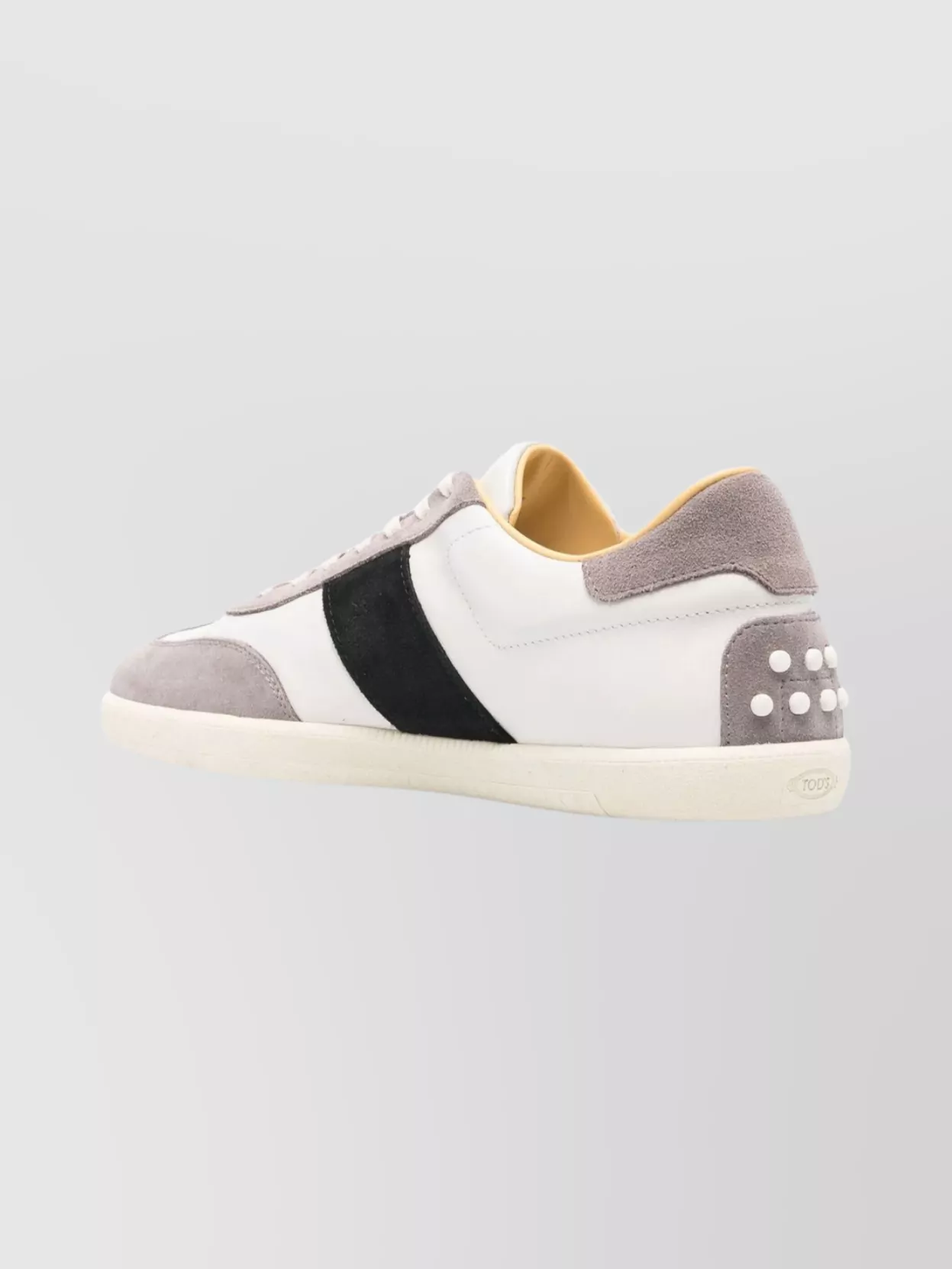 Tod's Suede Panel Sneakers Rubber Sole