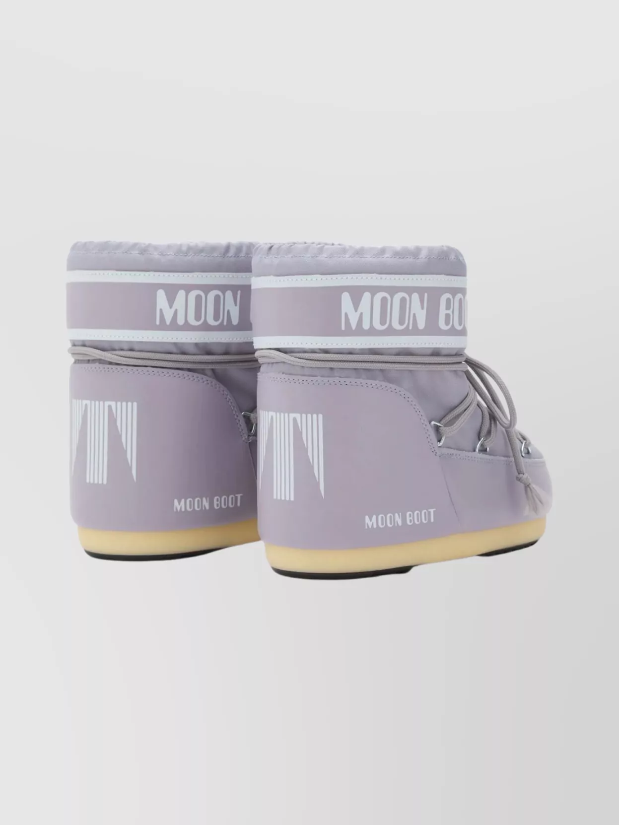 Moon Boot Low Nylon Boots Rubber Sole