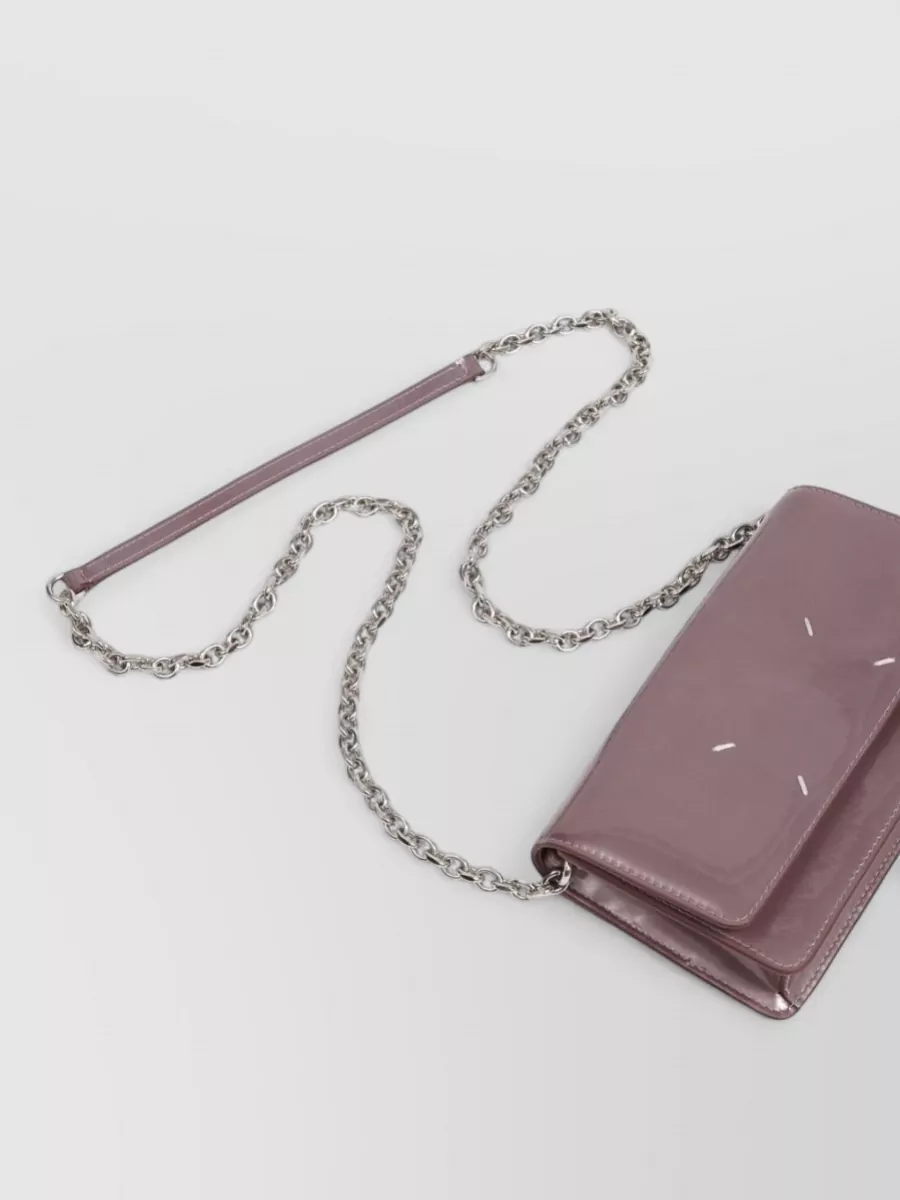 Maison Margiela Na Leather Chain Wallet