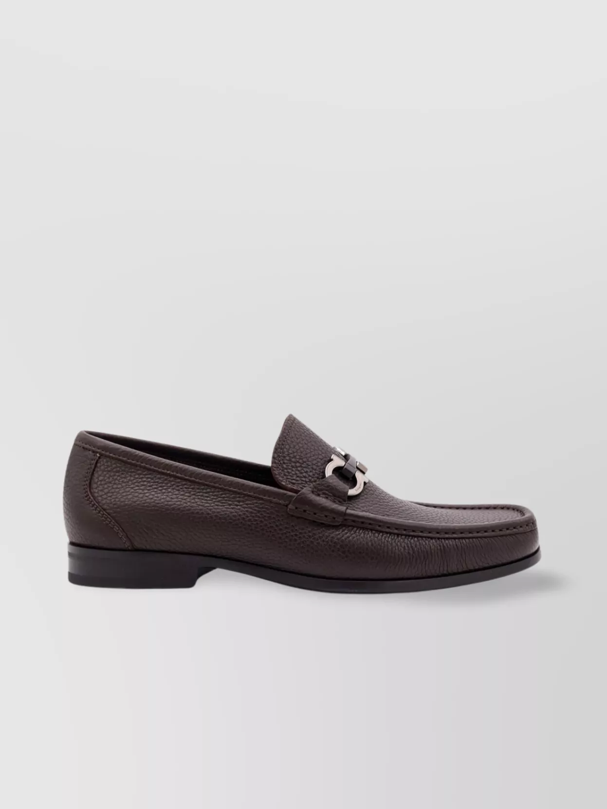 Ferragamo Signature Hardware Luxe Leather Loafer