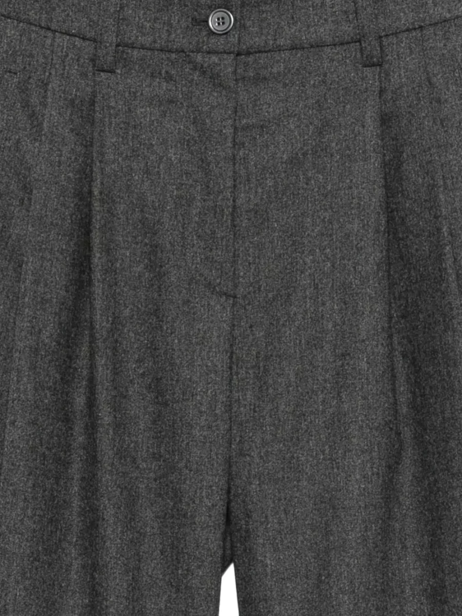 Emporio Armani Cashmere Flannel Shorts