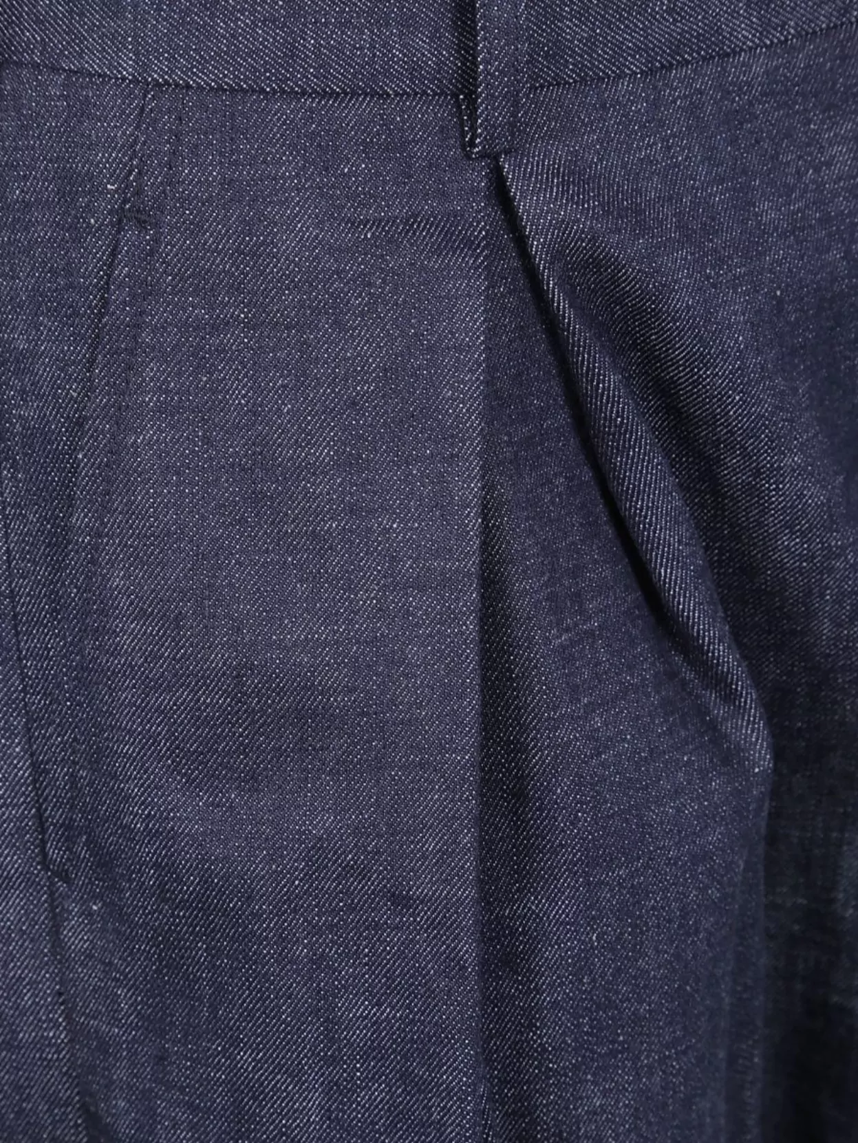 Comme Des Garçons Wide Leg Trousers With Pleats And Pockets