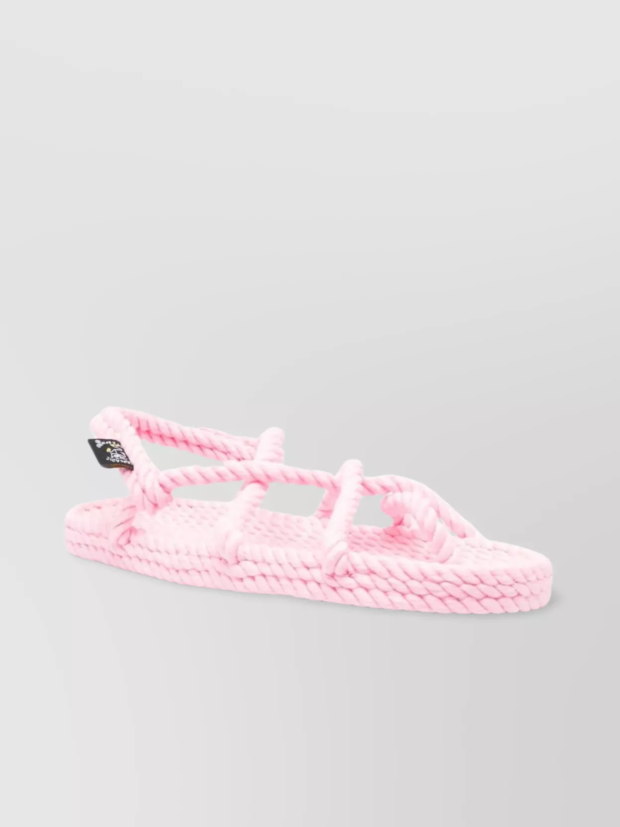 Nomadic State Of Mind Rope Flat Sole Open Toe Sandals