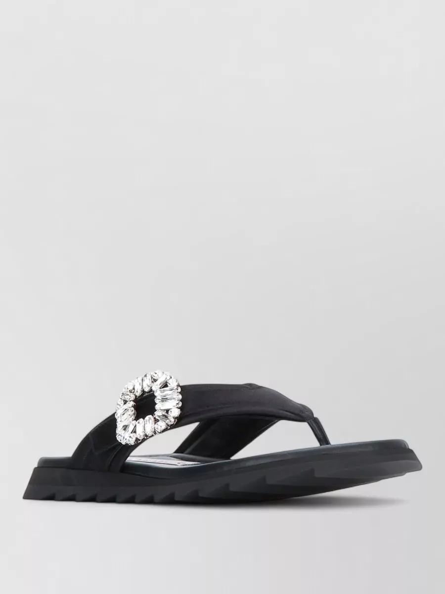 Roger Vivier leather slides