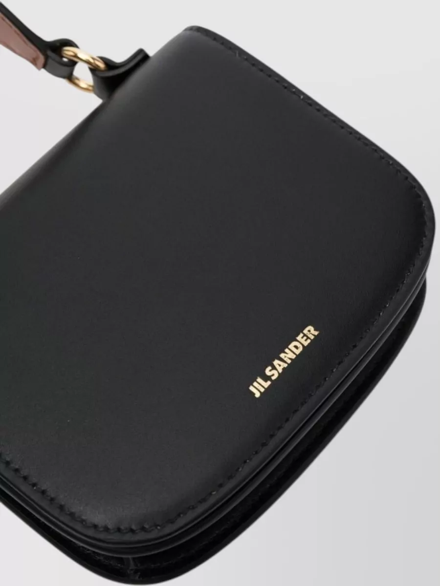 Jil Sander Na Leather Crossbody Bag