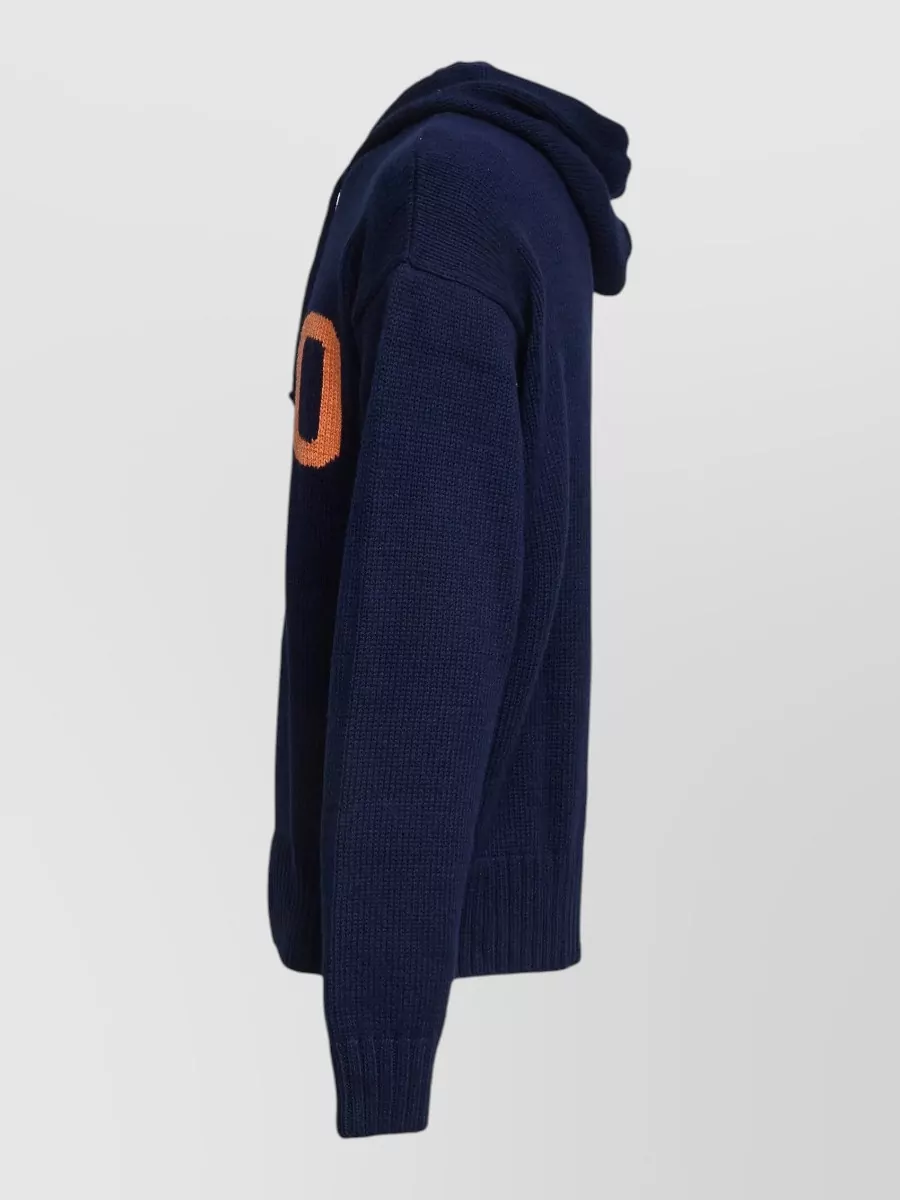 Polo Ralph Lauren Cotton Logo Hooded Jumper