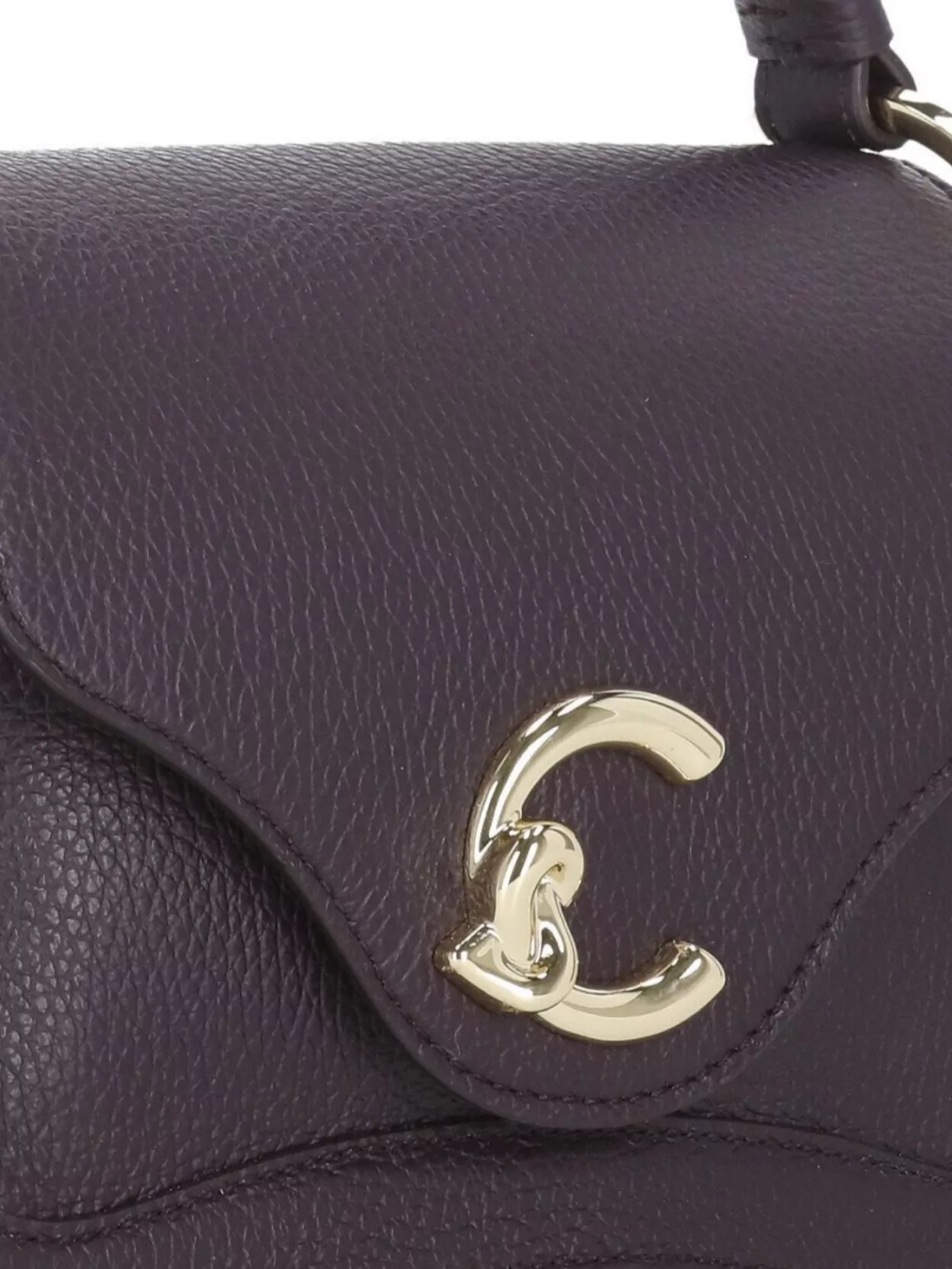Coccinelle Pebbled Leather Shoulder Bag