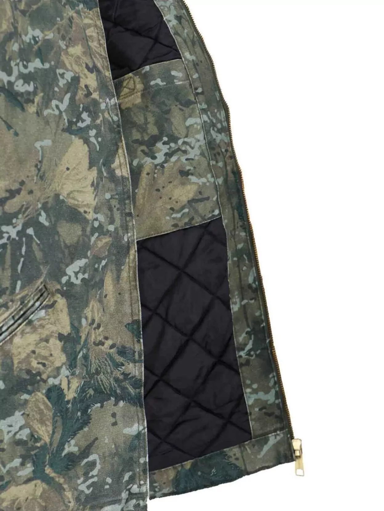 Carhartt Wip Camouflage Long Sleeve Collared Jacket