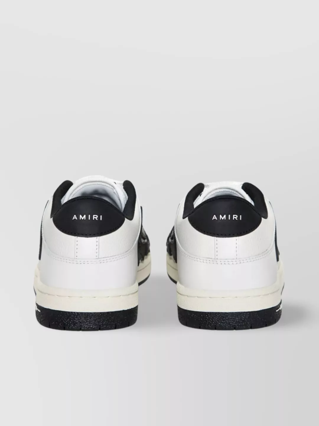 Amiri Leather Low-Top Sneakers Contrast Panels