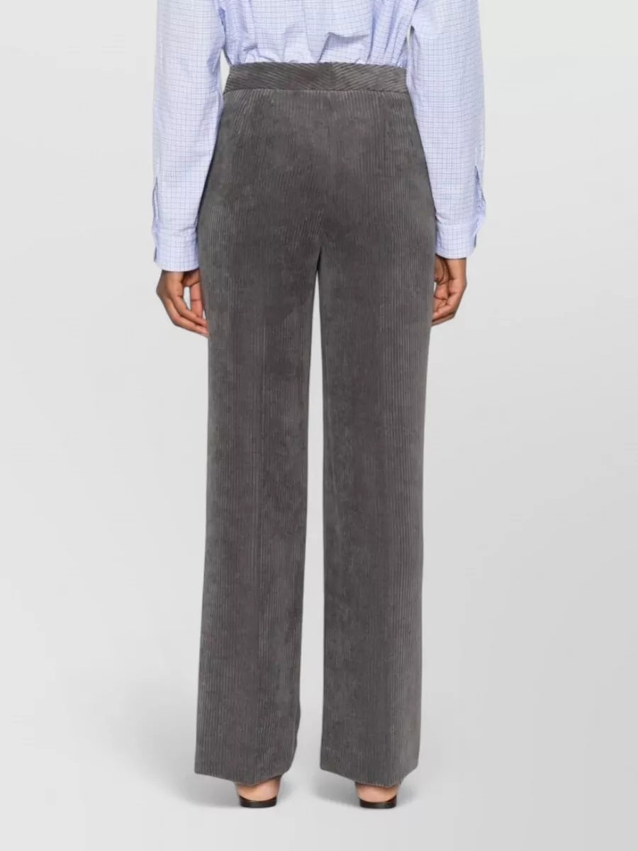 Via Masini 80 Corduroy Wide-Leg Trousers