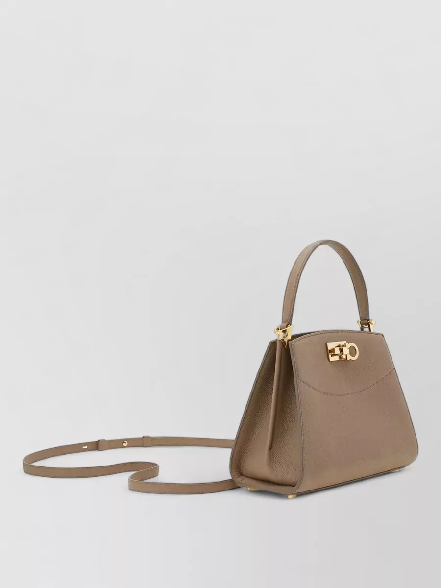 Ferragamo Studio Bag Extra Small Leather Shoulder Bag