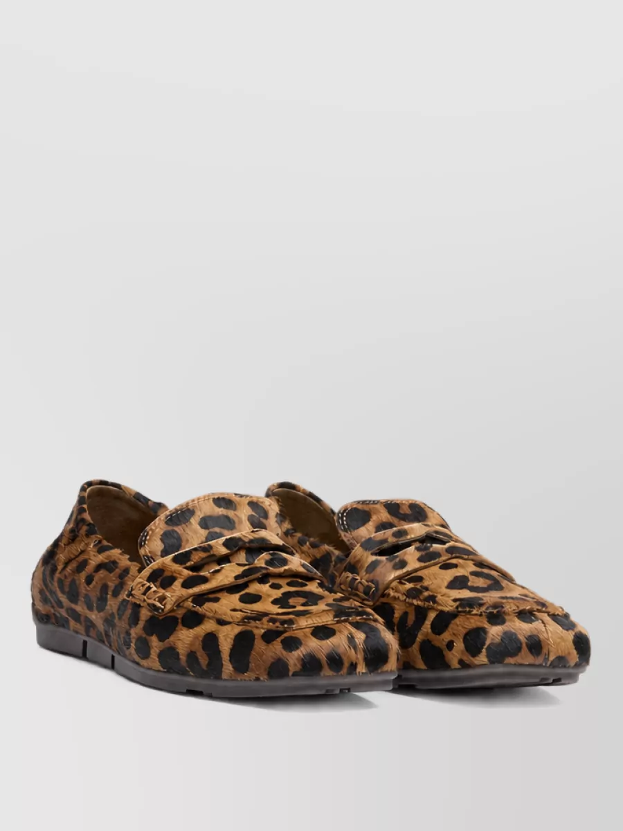 Ash leather loafers