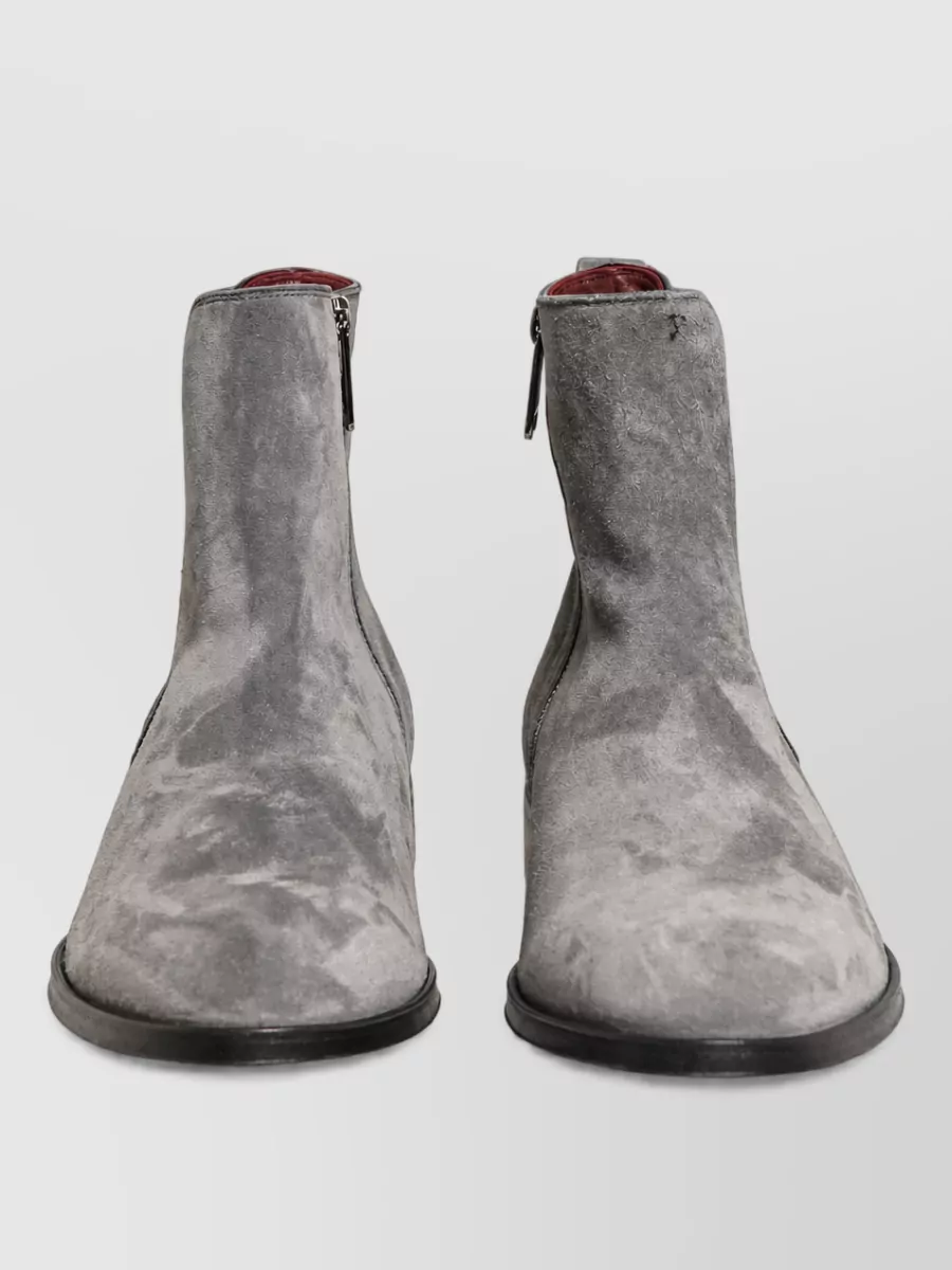 Dolce&Gabbana suede leather chelsea boots
